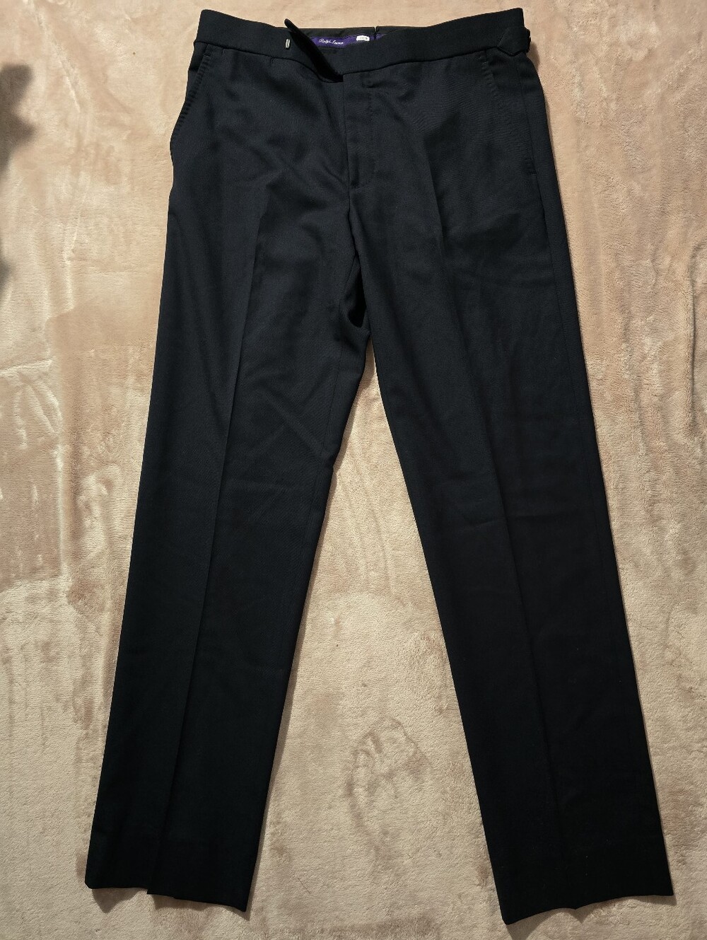 Ralph Lauren Purple Label Gregory Hand-Tailored Wool Suit Trouser Pants Size 34 - Picture 2 of 8